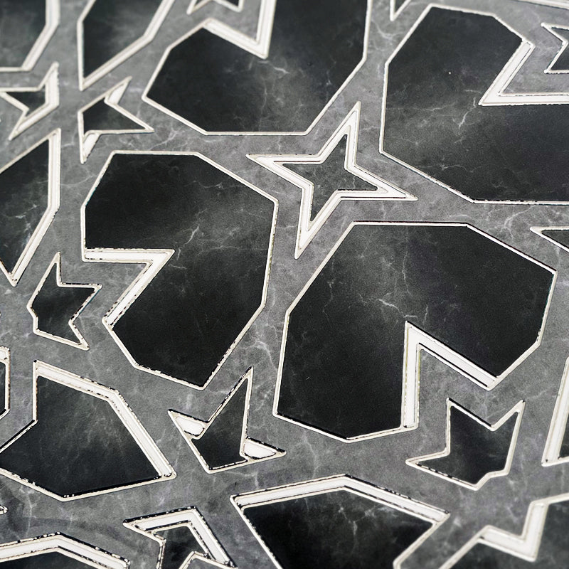 Qatar Decor 120cm x 120cm Wall & Floor Tile (4 Tile Set)